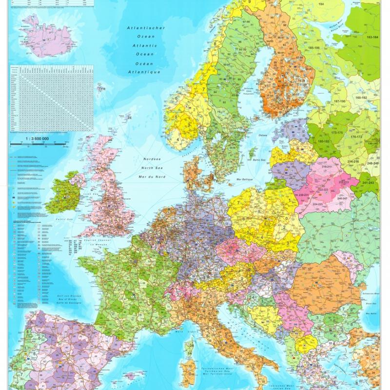 напечатать карту в любом размере, оформить в раму